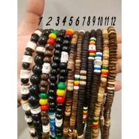 ราคา สร้อยคอ สร้อยคอกะลามะพร้าว สร้อยคอจากกะลา สร้อยคอวินเทจ กะลา Necklace DIY (5341780949)