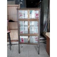 ราคา ตู้กับข้าว 2.5ฟุต (สีอะลูมิเนียมขาว) (22029707152)