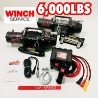 ราคา รอกไฟฟ้า / วินซ์ติดรถยนต์ TOPSPEED Electric Winch 6,000LBS 12v (แรงดึง 2.7 ตัน) (28654172429)