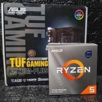 ราคา CPU AMD RYZEN 5 3600 6C/12T + A520M ASUS TUF GAMING PLUS (AM4) DDR4 มือ2 (มีกล่อง) ใช้งานปกติ (20483420887)