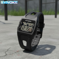 ราคา นาฬิกาข้อมือดิจิตอลสําหรับผู้ชาย SYNOKE กันน้ํา จับเวลา ตั้งปลุก แฟชั่น (42173685208)