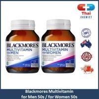 ราคา Blackmores Multivitamin for men 50s / for women 50s (19606257188)