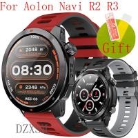 ราคา ฟิล์ม Aolon Navi R2 สาย สมาร์ทนาฬิกาสําหรับ Aolon Navi R3 SmartWatch สายรัดข้อมือซิลิโคนสร้อยข้อมืออุปกรณ์เสริม (29569121746)