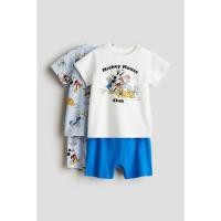 ราคา H&M(เอชแอนด์เอ็ม) ชุดนอนผ้าคอตตอนแพ็ก 2 ตัว เด็กอ่อน 1142881_1 (26204398278)