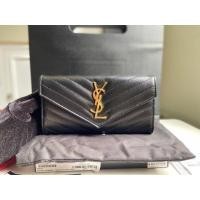 ราคา NEW ใหม่ มือ1 YSL Flap long wallet (27527353230)