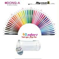 ราคา ปากกาสี​ My​ Color​2​ DONG-A Set​ 40​ ​สี (1795706841)