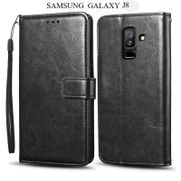 ราคา HP SAMSUNG GALAXY J8 LEATHER CASE LEATHER FLIP COVER CASE (28193040332)