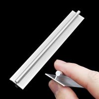 ราคา รางประตูเลื่อนแบบไม่มีช่อง รางอลูมิเนียมตรง รางโปรไฟล์ T-Type หัวกลม รางแขวน ตัวหยุดตำแหน่ง แถบทองแดง (24143464222)