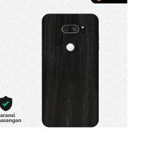 ราคา [EXACOAT] LG V30+ Skins Wood Ebony (40519468980)