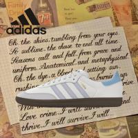 ราคา （ของแท้ 100 %） adidas originals Samba OG gazelle ID2055 สีขาวฟ้า/เทา/ขาว/สีน้ำเงิน (29134243771)