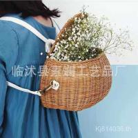 ราคา จักรยานขนาดเล็กกลับตะกร้าโรงงานตะกร้าขายตรงเด็กทําด้วยมืออินตะกร้าของเล่นหวาย PZJP (43173706349)