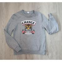 ราคา เสื้อสเวตเตอร์ BOSSINI สีเทา สกรีนลายเสือไซส์ S (22528010022)