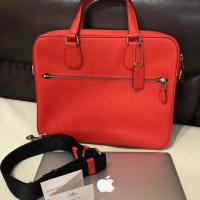 ราคา กระเป๋าถือ สะพาย กระเป๋าโน๊ตบุ๊ค ใส่เอกสาร Coach หนังแท้ (2337211789)