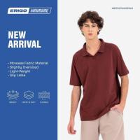ราคา KEMEJA Erigo Movease Polo Short Sleeve Cleve Maroon - เสื้อเชิ้ตคอปกโปโล Unisex (26569744510)