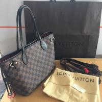 ราคา กระเป๋า LV Neverfull PM Damier DC12 (2816390660)