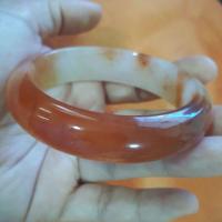 ราคา กำไลหยกธรรมชาติแท้ หยกพม่า หยกแดง หยกกินบ่เซี่ยง (1049864304)