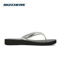 ราคา Skechers สเก็ตเชอร์ส รองเท้าแตะ ผู้หญิง Cali Meditation Sandals - 119659-WHT (29991389604)