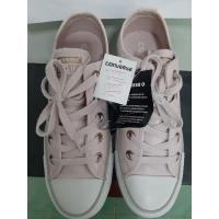 ราคา Converse หนังสีชมพู พาสเทล sz 36.5 (10950825321)