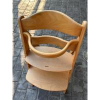 ราคา เก้าอี้ไม้ทานข้าวเด็ก katoji ปรับระดับได้ มือสอง มีที่กันตก (24213048501)
