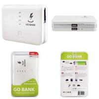 ราคา Power Bank Go Bank G13 12000 mAh (ส่งฟรี ด่วน kerry ไม่เสียค่าส่งแม้แต่บาทเดียว) (348097208)