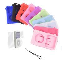 ราคา ซิลิโคนผิวสําหรับ Apple iPod Classic 80GB 120GB บาง 160GB iPod Video 30GB + ฟิล์มป้องกัน (ความหนา 10.5 มม.) (28774106293)