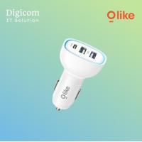 ราคา ที่ชาร์จแบตในรถ OlyIKE R9C สีขาว (43421215556)