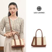 ราคา Les Catino Betsy Pique Satchel Womens Bag (43659593759)