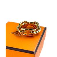 ราคา Hermes Regate Chaine D’Ancre Scarf Ring (Plated Gold) (40307826682)