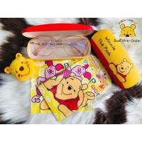 ราคา แว่นกรองแสงหมีพูห์ สีพิ้งโกล สีดำ สีเงิน สีฟ้าคราม กรอบดำ-ขาทอง (4888285863)