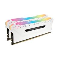 ราคา RAM PC CORSAIR Vengeance RGB PRO White 16GB (8GBx2) DDR4 BUS 3200 (CMW16GX4M2C3200C16W) (5955148698)