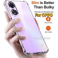 ราคา ซิลิโคนใสปลอกอ่อนสําหรับ OPPO A60 A3X A3Pro A38 A18 4G 5G 2024 TPU โปร่งใสสําหรับ OPPOA3X 3 Pro 38 18 OPPOA60 Slim เคสกันกระแทก (26909739769)