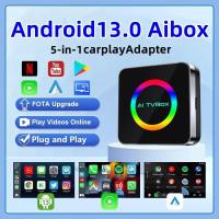 ราคา CarPlay AI Box Carplay Car android 13.0 Wired to Wireless CarPlay Adapter Android Auto & Apple CarPlay Dongle อะแดปเตอร์กล่องทีวีรถยนต์ (42522902984)