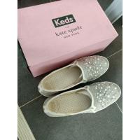ราคา รองเท้าหุ้มส้น ไม่มีเชือก Keds x Kate Spade ไซซ์ 6 UK พร้อมกล่อง (17996014429)