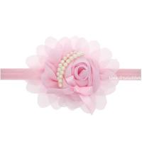 ราคา ที่คาดผมเด็ก โบว์เด็ก ที่คาดผมดอกไม้ ที่คาดผมโบว์ สีชมพูมุก (129883012)