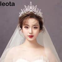 ราคา LEOTA Princess Crowns, Elegant ประณีตเจ้าสาว Tiaras, ผม Hoop โลหะผสมหรูหราออกแบบประกายเจ้าสาวงานแต่งงาน Tiaras เจ้าสาว (41524418918)