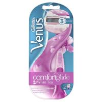 ราคา Gillette ยิลเลตต์ วีนัส คอมฟอร์ทไกลด์ Venus Comfortglide ด้าม มีดโกน พร้อมใบมีด 2 ชิ้น สำหรับผู้หญิง (6339550823)