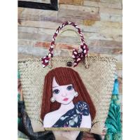 ราคา กระเป๋าสานกระจูด ทรงคิม มีทุกขนาด ใบเล็ก ใบใหญ่ ใบใหญ่มาก กระเป๋าช้อปปิ้ง กระเป๋าสานไปทะเล (17620459600)