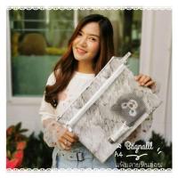 ราคา แฟ้มหนังแฟ้มใส่เอกสารแฟ้มใส่ชีทแฟ้มขนาดA4แฟ้มลายหินอ่อน (1275357599)