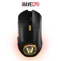 ราคา iHAVECPU MOUSE (เมาส์) STEELSERIES AEROX 9 WIRELESS MOUSE WORLD OF WARCRAFT (BLACK/GOLD) (29216169112)