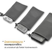 ราคา ซองผ้า ซองใส่พาวเวอร์แบงค์ ถุงผ้าหูรูดอเนกประสงค์ Orsen by Eloop Pouch มีกล่องแพ็คเกจ (29266337089)