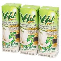 ราคา ยอดนิยม!! วี-ฟิท เครื่องดื่มธัญญาหาร 5 ชนิด 250มล. x 3 กล่อง V-Fit 5 Grains Cereal Drink 250ml x 3pcs (5893811833)