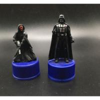 ราคา ฝาเป๊ปซี่ ฟิกเกอร์ สตาร์วอร์ ตัว หายาก 2x Star Wars Pepsi Head Bottle Caps Collection "DARTH MAUL" , :DARTH VADER" Jap (19968855110)