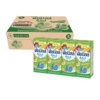 ราคา ดัชมิลล์ นมเปรี้ยว ยูเอชที รสผลไม้รวม 180 ml. X 48 กล่อง (13854657408)