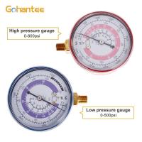 ราคา เครื่องปรับอากาศสารทําความเย็นต่ําและแรงดันสูง 70 มม./2.7 นิ้วสําหรับ R410A R134A R22 PSI PA AC เครื่องวัดความดัน UGEI (40317785461)