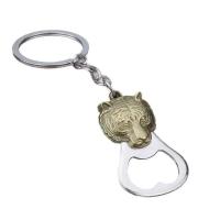 ราคา [คลังสินค้าพร้อม Fast Shipping] พวงกุญแจโลหะ Retro Tiger ของขวัญมัลติฟังก์ชั่น Creative Handmade ที่เปิดขวดแขวนหัวเข็มขัดจี้บาร์ต้องมี (44363859454)
