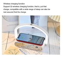 ราคา นาฬิกาตั้งโต๊ะดิจิตอลนาฬิกาปลุกเครื่องชาร์จโทรศัพท์ไร้สายสําหรับ Android IOS (28787908038)