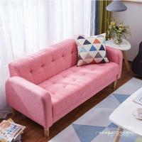 ราคา โซฟาขนาดเล็กห้องเช่าห้องนอนคู่ร้านนอร์ดิกพาร์ทเมนท์ขนาดเล็กโซฟาสีแดงเดี่ยวระเบียงผ้าตาข่ายเสื้อผ้า ไงล่ะ (43724991999)