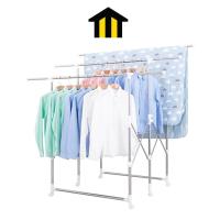 ราคา MONZA ราวตากผ้า สแตนเลส ยืดได้ หดได้ ราวตากผ้าสแตนเลส 3 ราว เคลื่อนที่ได้ NO.Y1320 (27565573559)