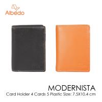 ราคา [Albedo] MODERNISTA CARD HOLDER 4 CARD 8 PLASTIE SLOT กระเป๋าใส่บัตร รุ่น MODERNISTA - MO01799/MO01774 (11666916620)
