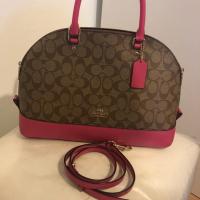 ราคา Coach แท้ ทรงโดมใหญ่ สีชมพู ขอดูรูปเพิ่มได้คะ (857449628)